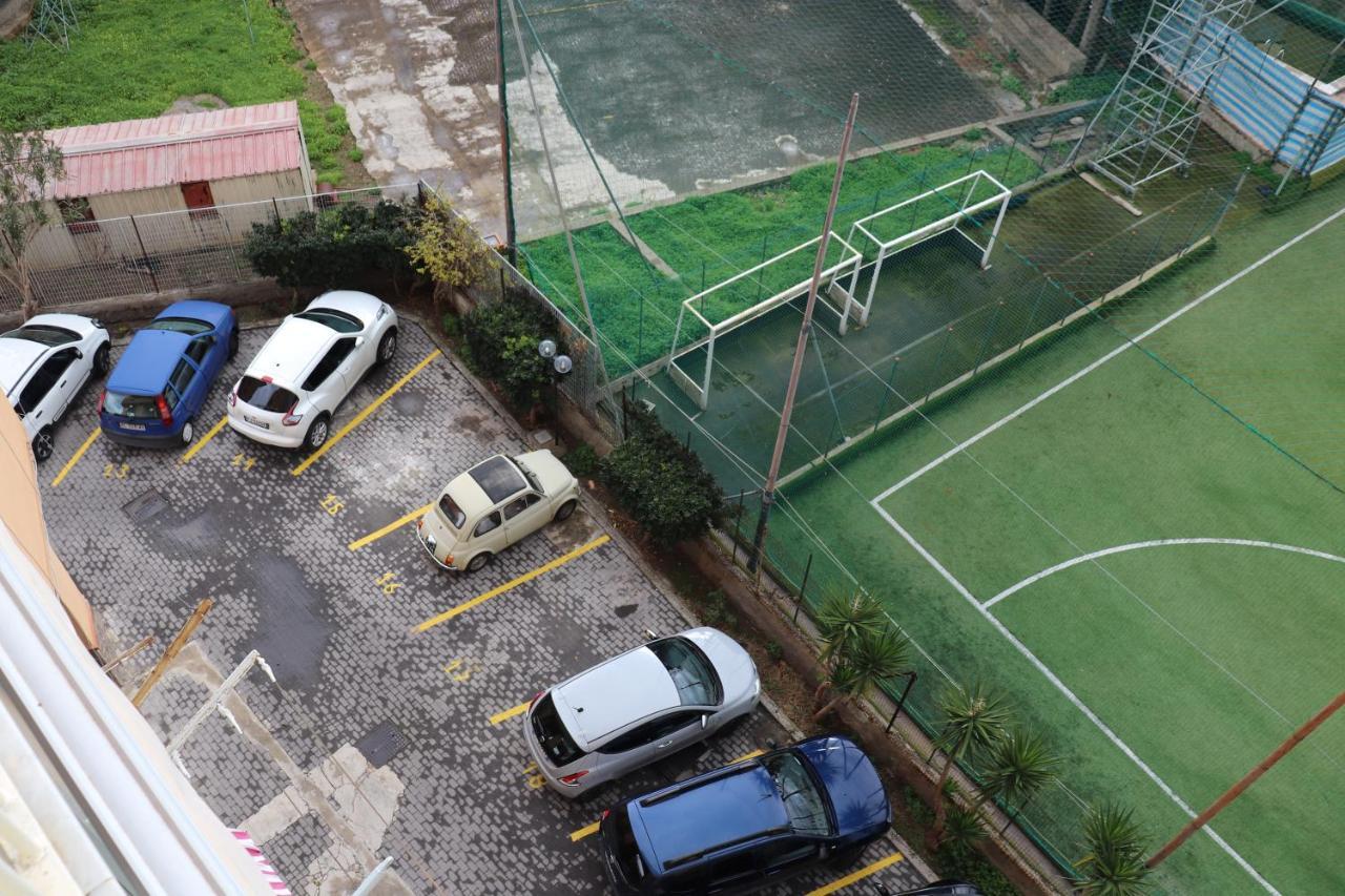 Ferienwohnung Casa De Paoli - Vista Mare Arenella, Palermo Con Parcheggio Privato Exterior foto