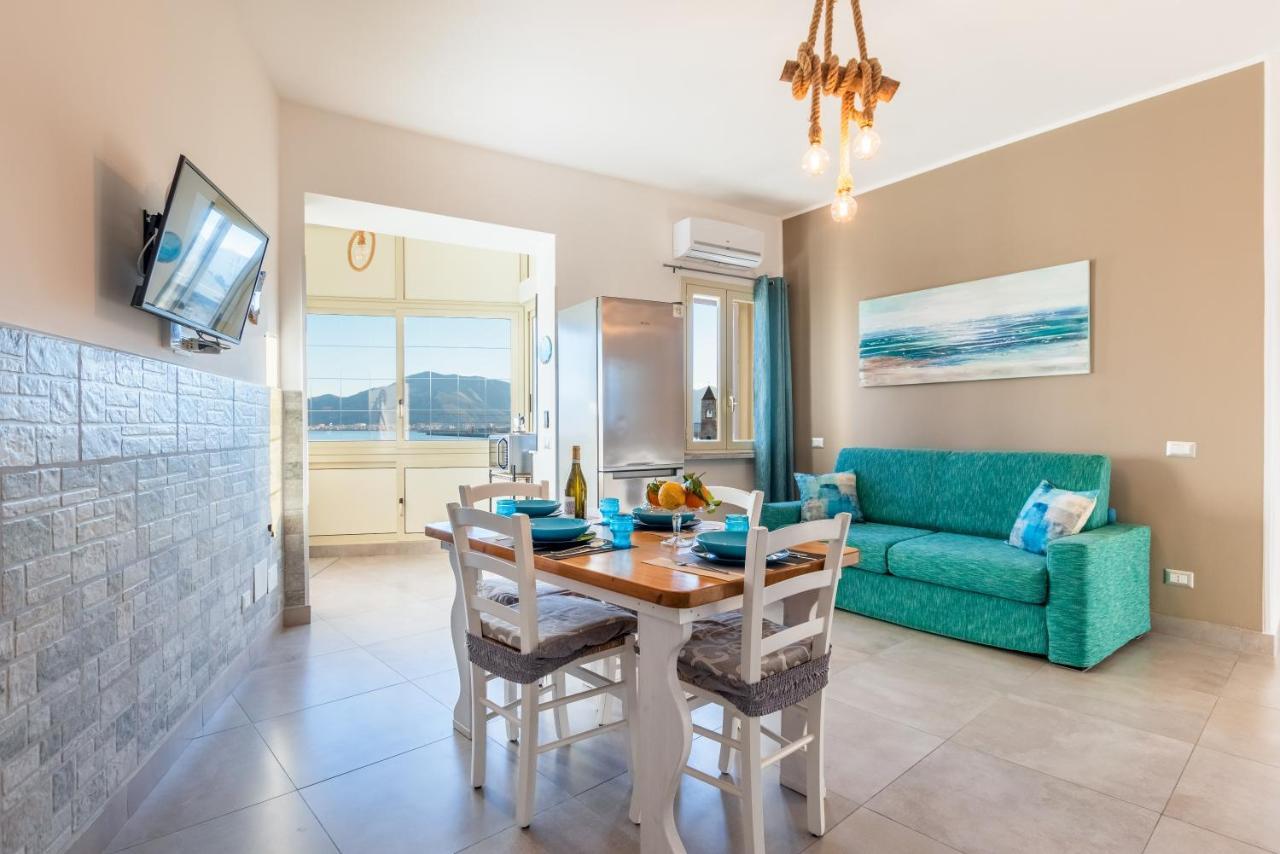 Ferienwohnung Casa De Paoli - Vista Mare Arenella, Palermo Con Parcheggio Privato Exterior foto