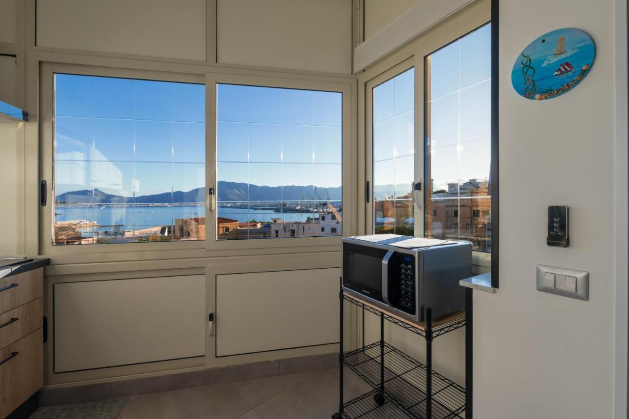 Ferienwohnung Casa De Paoli - Vista Mare Arenella, Palermo Con Parcheggio Privato Exterior foto